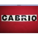 EMBLEMA " CABRIO " CABRIO 99-AD