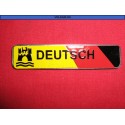 EMBLEMA PLACA CH "DEUTSCH"