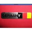 EMBLEMA PLACA CH "GERMANY"