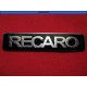 EMBLEMA PLACA CH "RECARO"