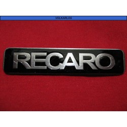 EMBLEMA PLACA CH "RECARO"