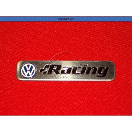 EMBLEMA PLACA CH "RACING"