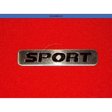 EMBLEMA PLACA CH "SPORT"