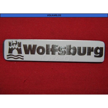 EMBLEMA PLACA CH "WOLFSBURG"