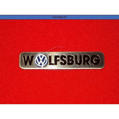 EMBLEMA PLACA CH "WOLFSBURG"