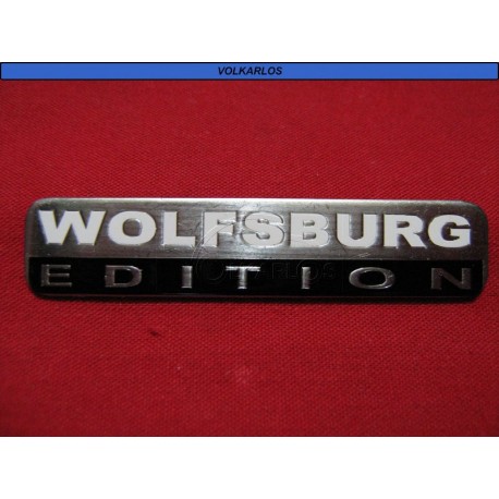 EMBLEMA PLACA CH "WOLFSBURG EDITION"