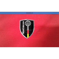 EMBLEMA PLACA ESCUDO "VOLKSWAGEN NEGRO"