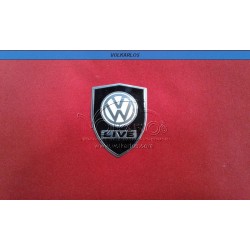 EMBLEMA PLACA ESCUDO "VW LIVE"