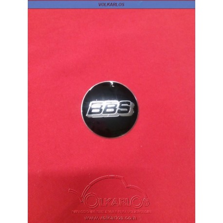 EMBLEMA PLACA RDA. CONICA "BBS"