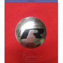 EMBLEMA PLACA RDA. CONICA " R " PLATA