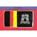 EMBLEMA PLACA RECTANGULAR "CASTILLO NEGRO"