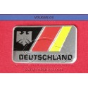 EMBLEMA PLACA RECTANGULAR "DEUTSCHLAND"