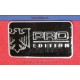 EMBLEMA PLACA RECTANGULAR "PRO EDITION"