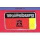 EMBLEMA PLACA RECTANGULAR "WOLFSBURG"