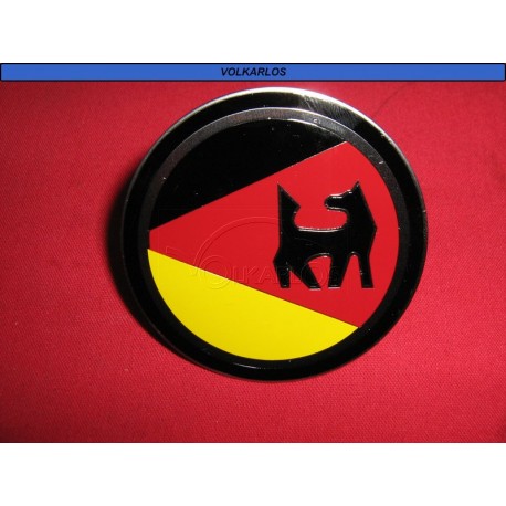 EMBLEMA PLACA REDONDA "ZORRO 3 COLORES"