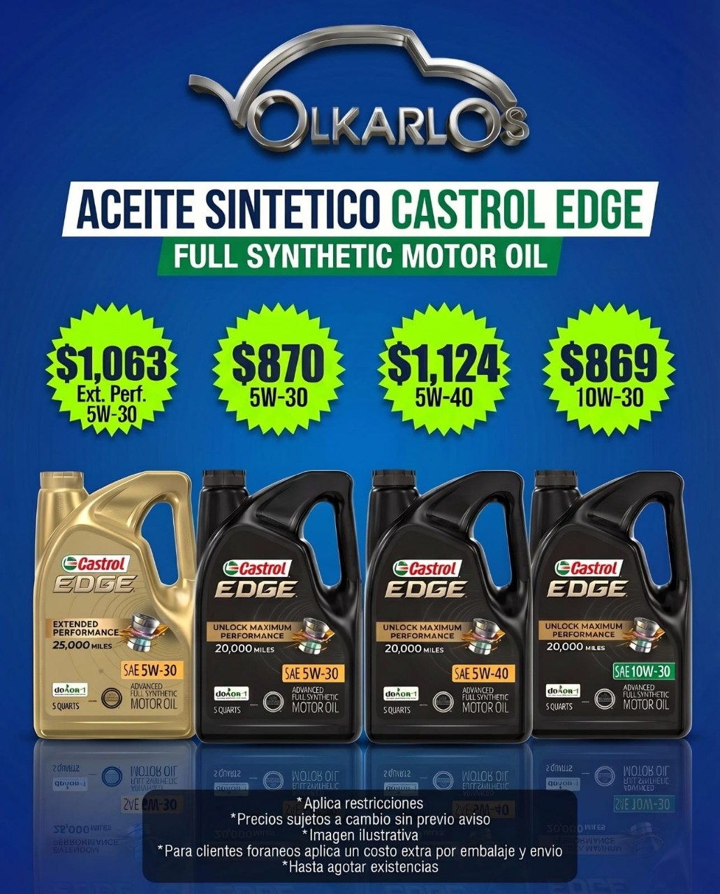 REFACCIONES EXCLUSIVAS