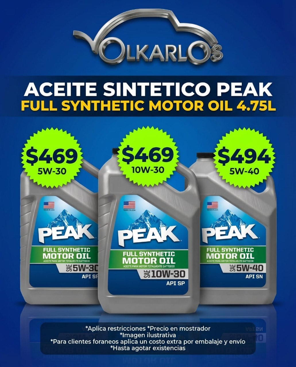 REFACCIONES EXCLUSIVAS